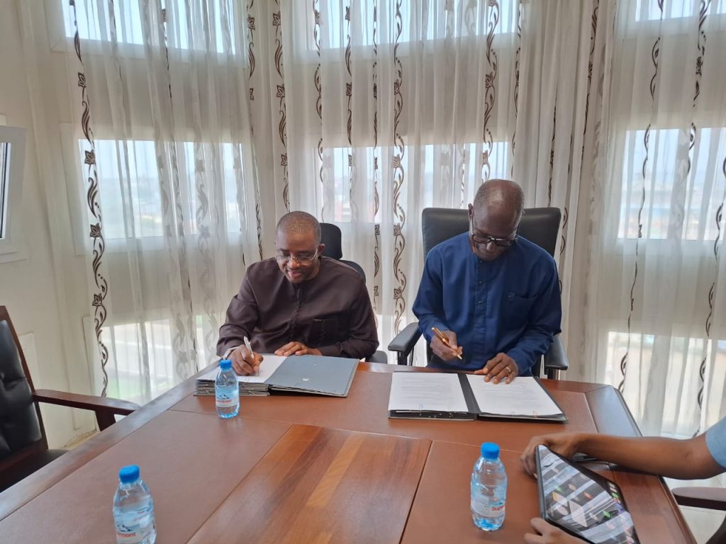 Signature d’un protocole d’entente avec la Caisse Nationale de Prévoyance Sociale (CNPS)